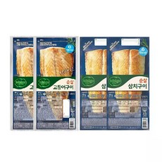 CJ 비비고 순살고등어구이 2개+순살삼치구이 2개, 4개, 60g