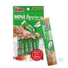 소망상회 [더캣츠] 미니 베로베로 닭고기 5P 고양이쭈루, 10g