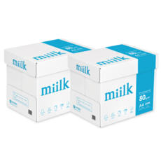 miilk 복사용지 80g, 5000매, A4