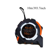 1pcs 다양한 크기의 휴대용 줄자 고정밀 접이식 건설 현장 측정 액세서리, 05 10mx25mm 1pcs