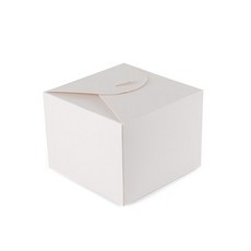 레이스 선물포장 접이식 답례품 종이상자 화이트 50P 2종택1, 50개, 화이트M