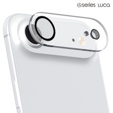 17 에어(iPhone17 AIR) 루카 다이아 블랙링 강화유리 카메라 렌즈보호필름 LF-02, 단품