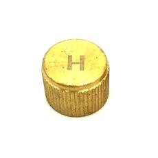 자동차 에어컨 밸브 코어 캡 고압 저압 포트 먼지 커버 액세서리, Copper H