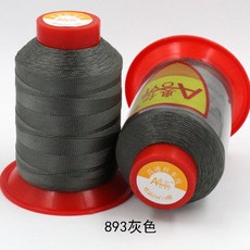 고강도 폴리에스터 기계 및 매트 원사 실 봉제 수제 0.4mm 실 수리용 신발 가죽 210D/4 소파, 893, 1개