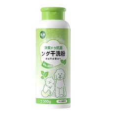 住井 淨爽ドラ抗菌 ング干洗粉 300g 犬貓專用乾洗粉, 299g, 1個
