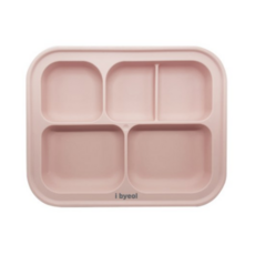 아이별프렌즈 국내 제조 실리콘 흡착식판, 분홍 PINK, 2개