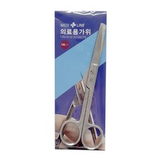 메디라인 의료용 가위 스텐 병원 간호사 실습용, 1개