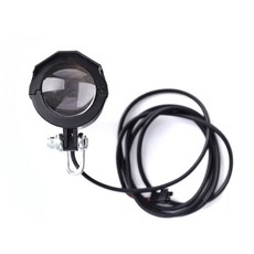 데일리쇼핑 전동킥보드 LED 일체형 크락션라이트 36V 48V 60V 전조등 라이트 전기자전거 클락션, 2개