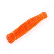 제너럴케이 모루 철사 DIY 재료, 100개, 선셋오렌지