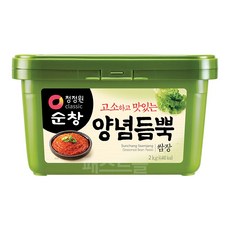 청정원 순창 양념듬뿍 쌈장 2kg, 1개