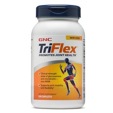 GNC TriFlex 120 CAPLETS 트리플렉스 글루코사민 콘드로이틴 MSM, 120정, 1개