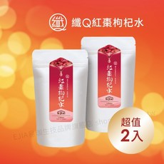 EjiA易珈生技 纖Q 紅棗枸杞水 2入組, 2g, 60個