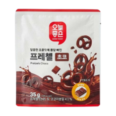 오늘좋은 프레첼 초코, 1개, 35g