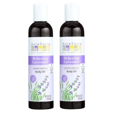 아우라카시아 아로마테라피 바디 오일, 237ml, 2개, Relaxing Lavender