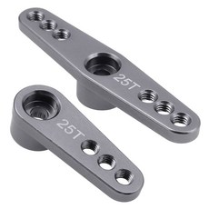 후타바 사복스 파워 HD HSP MG995 MG996 서보 모터용 2팩 메탈 25T 혼 스티어링 암 M3 스레드