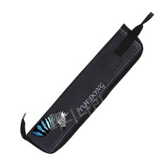 드럼스틱 가방 케이스 파우치 홀더 드럼 백 보관 타악기 수납 스틱 포켓 휴대용, 1개