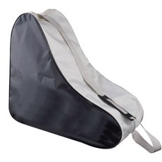 【防水防臭】輪滑鞋包 直排輪袋 直排輪背包 溜冰鞋包 滑冰鞋包 輪滑三角包 旱冰速滑鞋, 1個, 純黑色包包