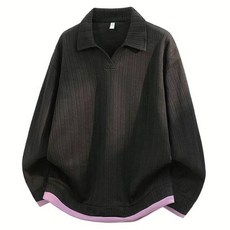 男款長袖 Polo 衫