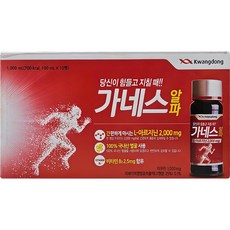 Kwangdong 左旋精胺酸能量飲料, 100ml, 10瓶