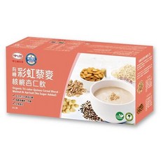 呷七碗 有機彩虹藜麥 核桃杏仁飲, 1個