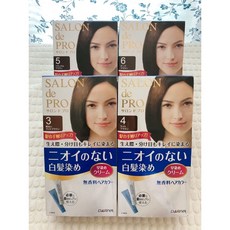 DARIYA 塔莉雅 沙龍 de PRO 專業染髮劑 白髮專用無香料, 1個, 6(日期2028/07）