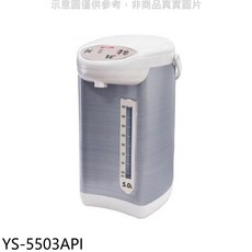 YS-5503API 電熱水瓶 大容量快速加熱 安全節能飲水好幫手, 圖片色, 1個, 5000ml