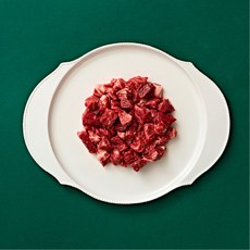 [마블링하우스] 한우 1++ 최상급 국거리 냉장 신선배송 산지직송 요리용 구이용, 1개, 300g