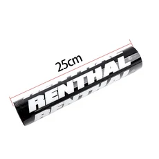 렌탈 핸들바 SXF EXC CRF YZ KX WR WRF용 25cm 오토바이 원형 쿠션 크로스바 폼 체스트 패드, 01 China Mainland, 06 black