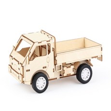 다파라 우드퍼즐 레이싱카 DIY키트, 단품