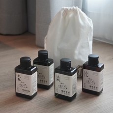 榆端鏡 節氣洗沐旅行組/洗髮精/沐浴乳 100mlx4入，草本配方溫和潔淨，旅行必備, 1個, 單瓶｜夏洗髮