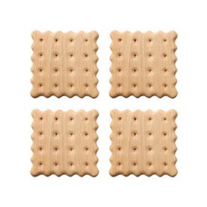 뉴앤룩 비스킷 모양 코스터, 4set