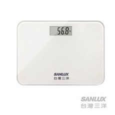 SANLUX三洋電子體重計 SYES-301M(W白), 1個