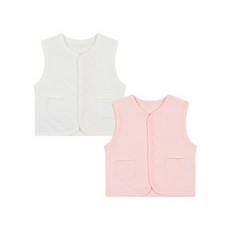 아가방 크림 포비 조끼 01T157901