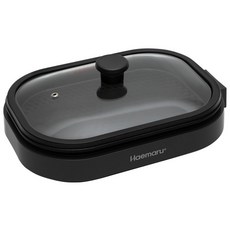 해마루 라라 데일리 전기프라이팬, HM-8400(블랙)