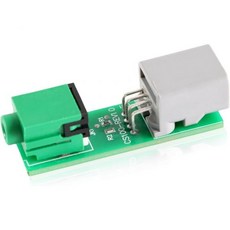 FUSCH 보조 잭 포트 오디오 스테레오 어댑터 입력 교체 키트 토요타 시퀘이아 시에나 타코마 턴드라 아발론 코롤라 매트릭스 하이랜더 RAV4 호환 86190-02010 861, 86190-06010