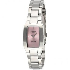Casio 카시오 Enticer Ladies 아날로그 Pink 다이얼 여성용 워치 - LTP-1165A-4CDF(SH20) 603932