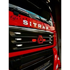 RY日耀貨卡燈藝 五期賽德卡廠徽燈 SITRAK 導光廠徽燈 提升車身外觀, 冰藍, 1個