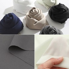 소잉데일리]텐션 안감 6종 고밀도 원단 비침방지 쉬폰, 02)크림아이보리33105, 02)크림아이보리33105, 1개