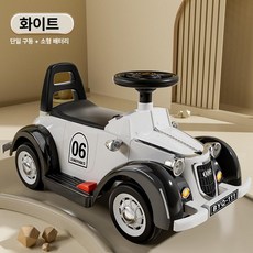 대형 붕붕카 자동차 원격 조종 발판 탑승 완구, 전기 구동, 1개, 미키화이트 단일
