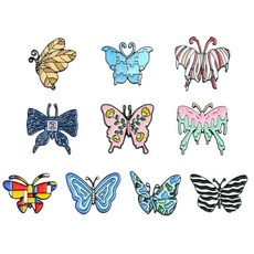 Ipotkitt 합금 에나멜 브로치 핀 나비 해골 동물 벌크 드레스 스웨터 액세서리 메탈 보석 없음 117468