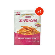고구마 스틱, 4개, 300g