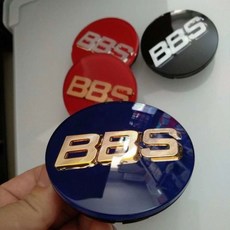 【開發票/統編】改裝BBS輪轂蓋 輪圈蓋 車輪標 輪胎蓋 中心蓋 定製專用, 70mm藍底金標, 1個