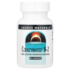 소스 내추럴스 Coenzymated B 2 사탕 정제 60정, 1개