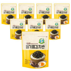 | 성경김 | 직접 짠 들기름 김자반 +(총) 재래 돌김 도시락 밥반찬 명절 인사 선물세트, 8개