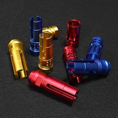 |건스토리| 칼라파트 하이더 소염기 (9종 옵션선택) (14mm 역나사), 1개, GOLD-C 타입 (4갈래)