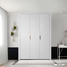 보루네오 이노 여닫이 작은방 붙박이장 10cm, 화이트 10cm