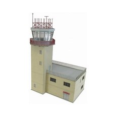 항공 관제탑 종이 모형 페이퍼아트 미술 공작 DIY 세트, 항공 관제탑 종이 모형 페이퍼아트 미술 공작 DIY 세