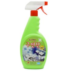 국산 계양 뿌리는 구연산스프레이 분무기 600ml, 1개