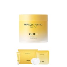 오휘 미라클 토닝 워터 패드, 1개, 150ml