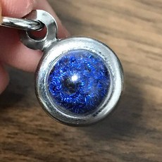 龍婆遮師傅金達麻尼草藥珠：保平安、預防疾病、助眠、招財、轉運，泰國聖物, 藍色, 1個